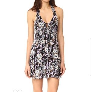 Free People Washed Ashore Floral Print Mini Dress